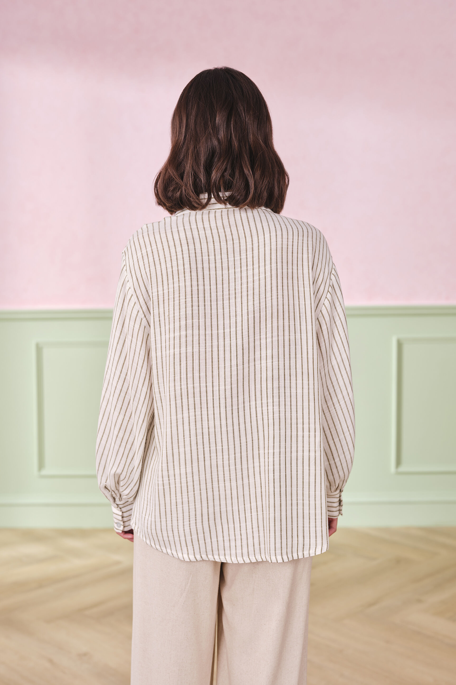 Willow Whisper Cotton Blend Top, White, image 4